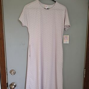 LuLaRoe Pastel Pink Marly Dress